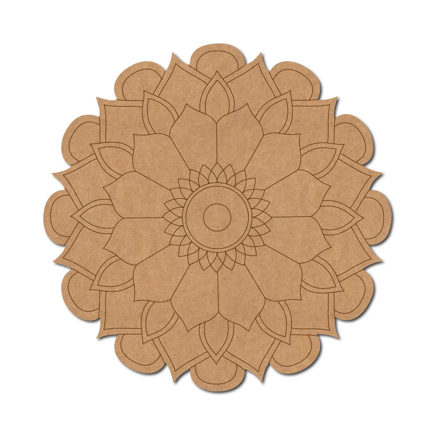 Mandala Pre Marked Base MDF Design 2