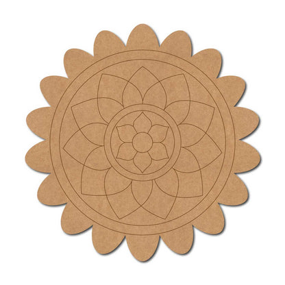 Mandala Pre Marked Base MDF Design 20