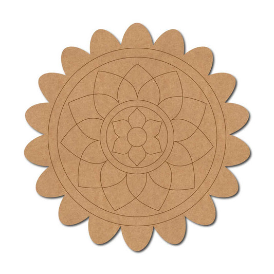 Mandala Pre Marked Base MDF Design 20