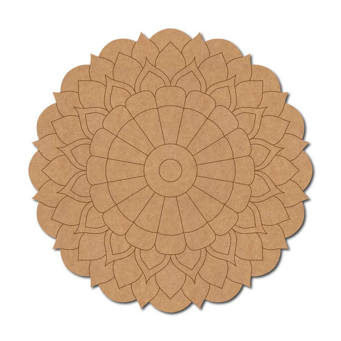 Mandala Pre Marked Base MDF Design 21