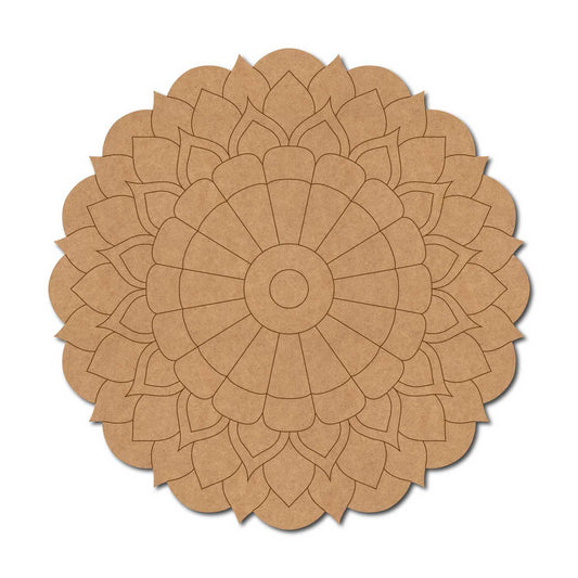 Mandala Pre Marked Base MDF Design 21