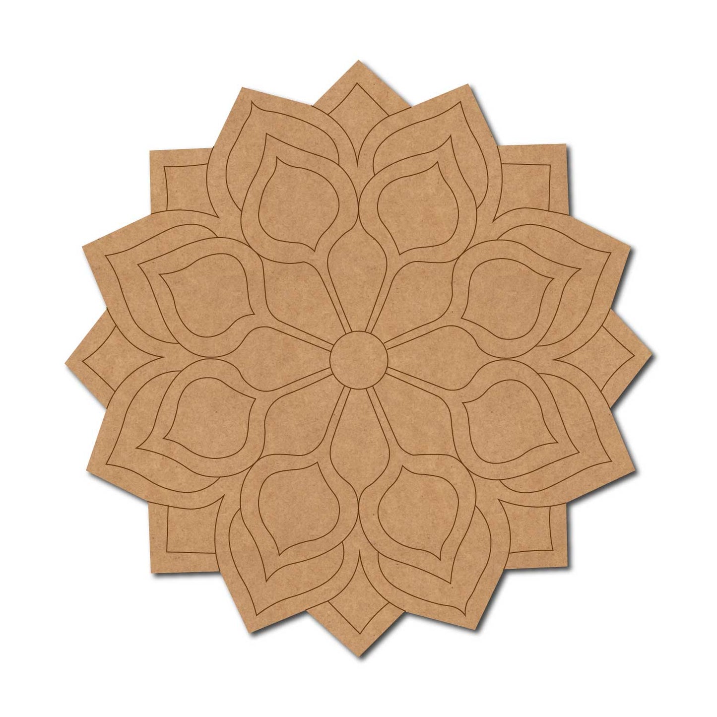 Mandala Pre Marked Base MDF Design 22