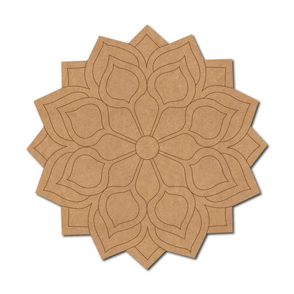Mandala Pre Marked Base MDF Design 22