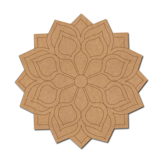 Mandala Pre Marked Base MDF Design 22
