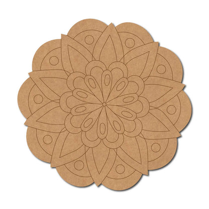 Mandala Pre Marked Base MDF Design 23