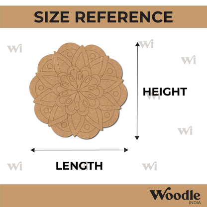 Mandala Pre Marked Base MDF Design 23