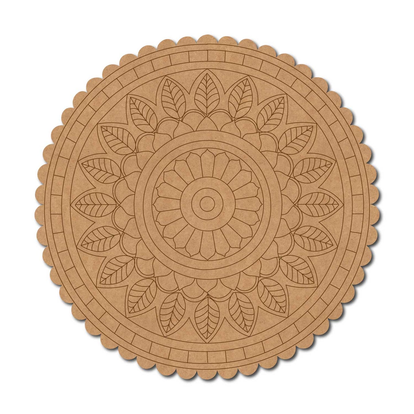 Mandala Pre Marked Base MDF Design 24