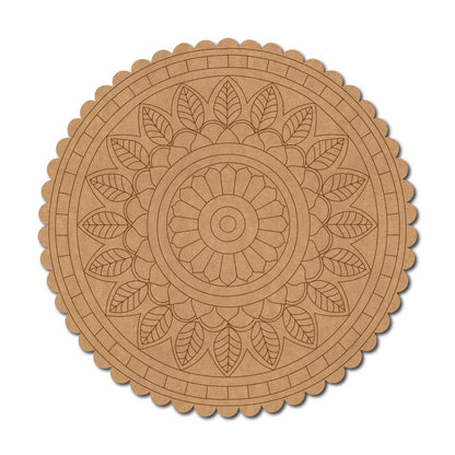Mandala Pre Marked Base MDF Design 24