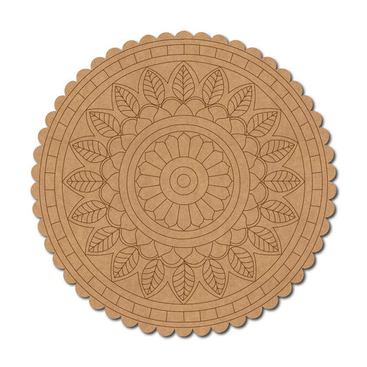 Mandala Pre Marked Base MDF Design 24
