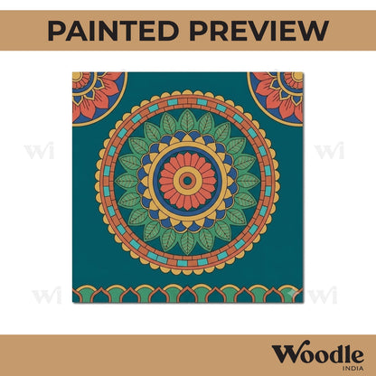 Mandala Pre Marked Base MDF Design 25