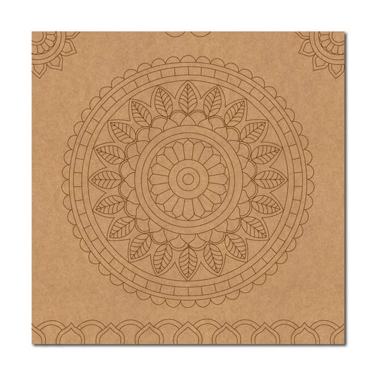 Mandala Pre Marked Base MDF Design 25