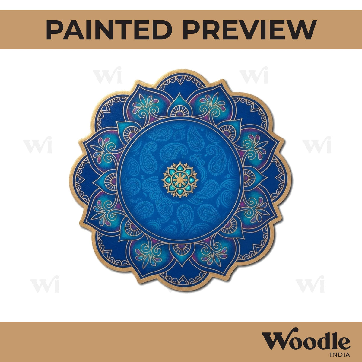 Mandala Pre Marked Base MDF Design 26