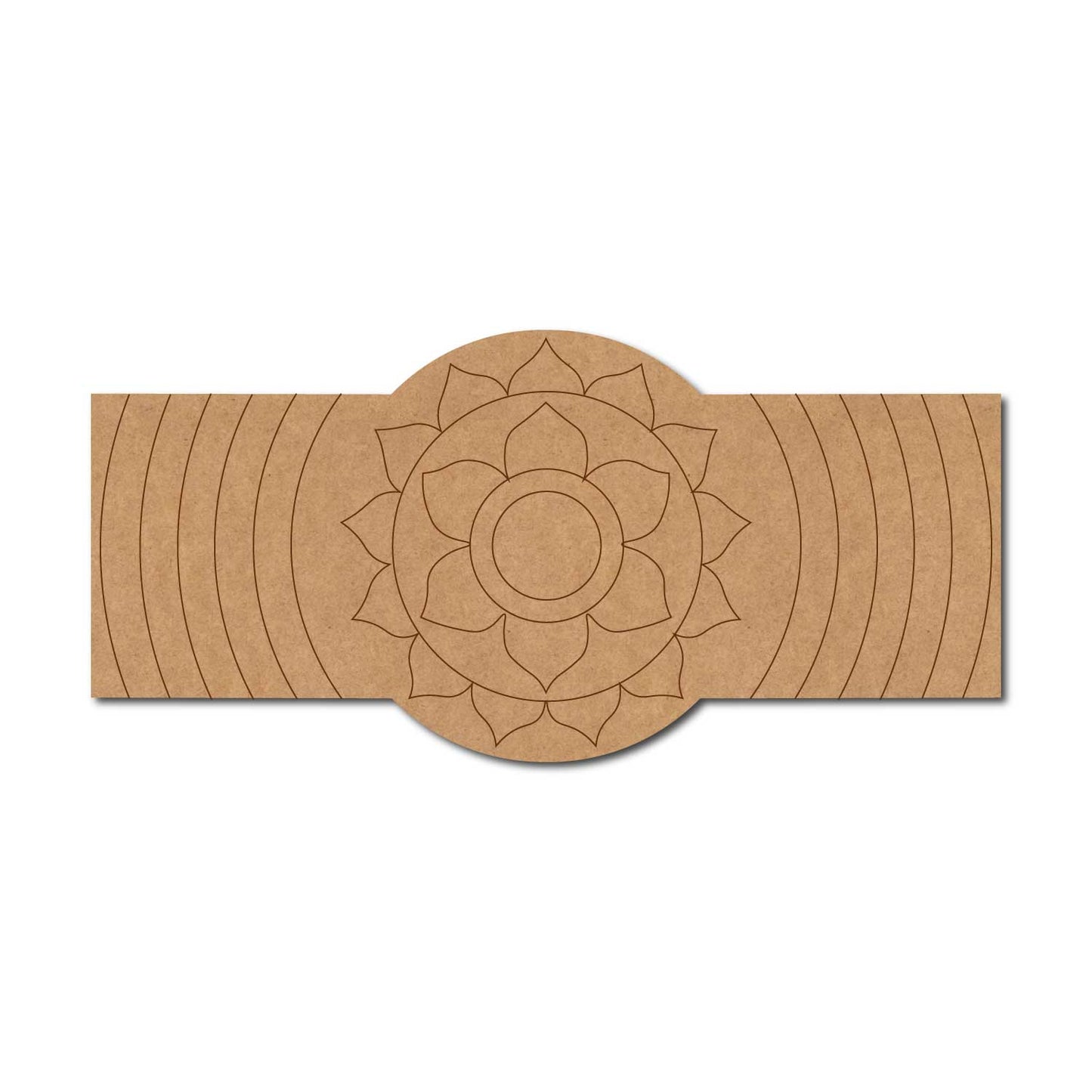 Mandala Pre Marked Base MDF Design 28