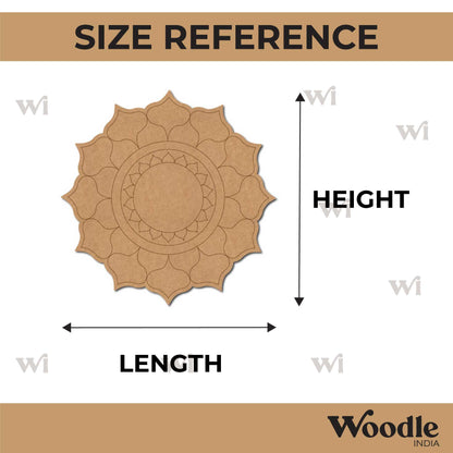 Mandala Pre Marked Base MDF Design 29