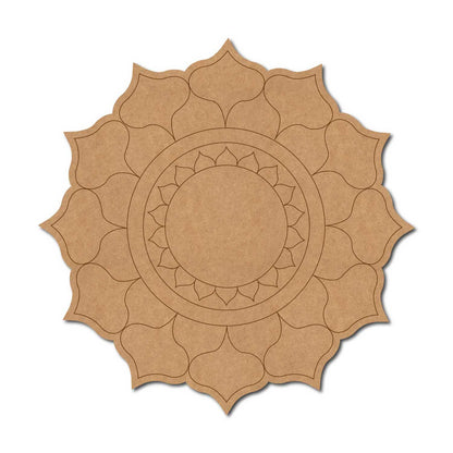 Mandala Pre Marked Base MDF Design 29