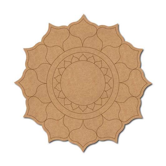 Mandala Pre Marked Base MDF Design 29