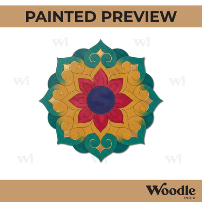 Mandala Pre Marked Base MDF Design 31