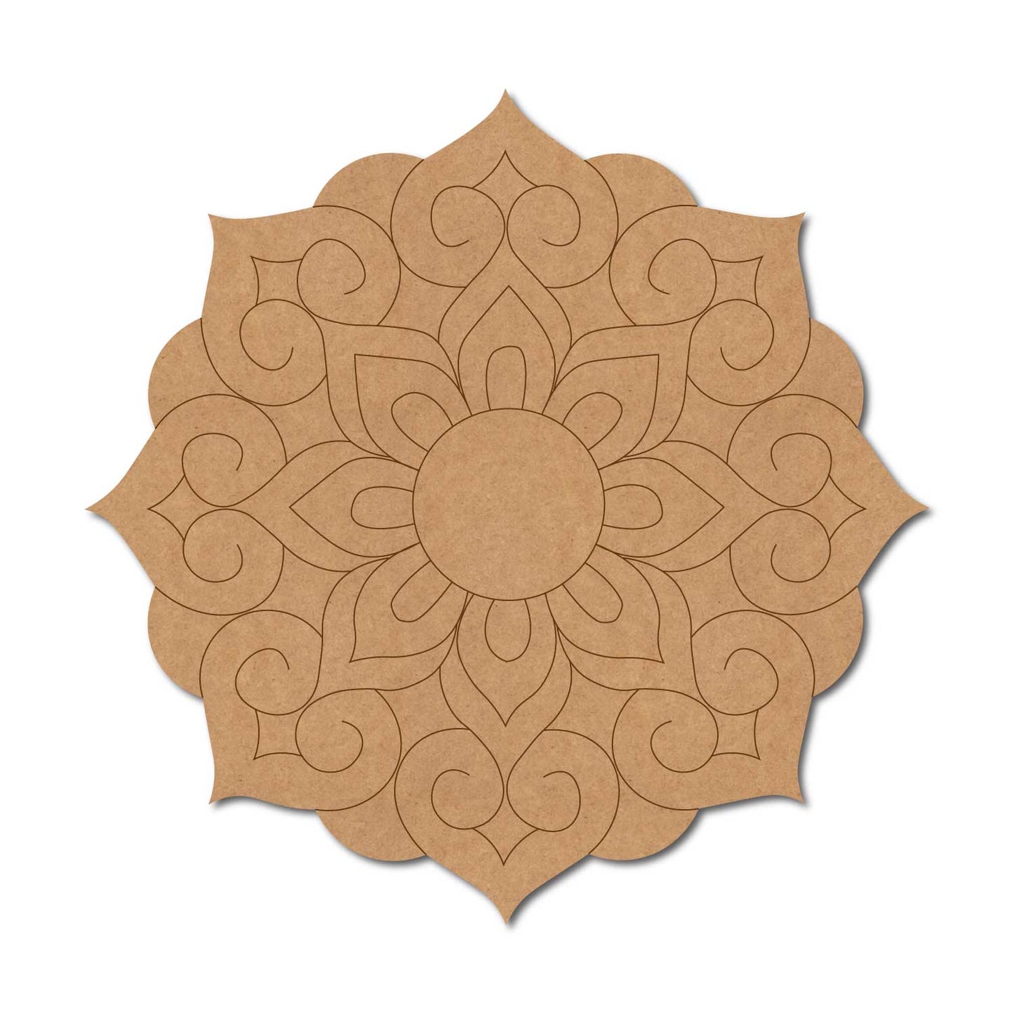 Mandala Pre Marked Base MDF Design 31
