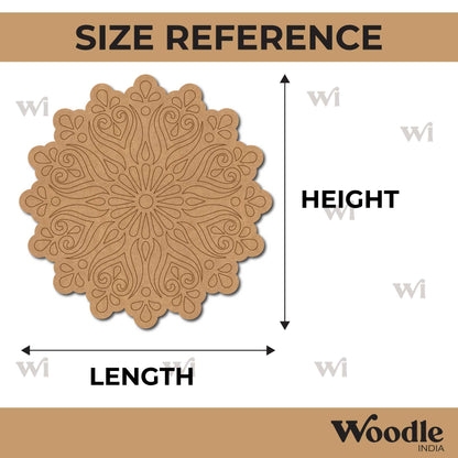 Mandala Pre Marked Base MDF Design 33