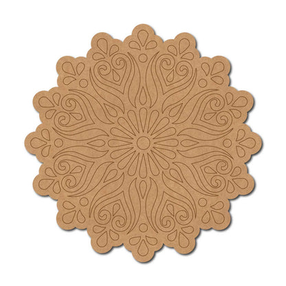 Mandala Pre Marked Base MDF Design 33