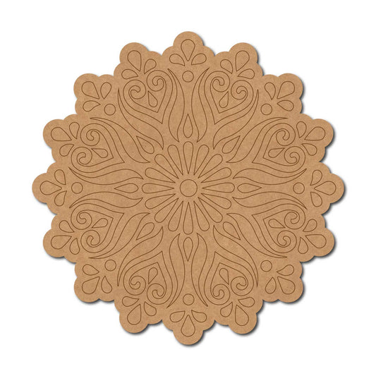 Mandala Pre Marked Base MDF Design 33