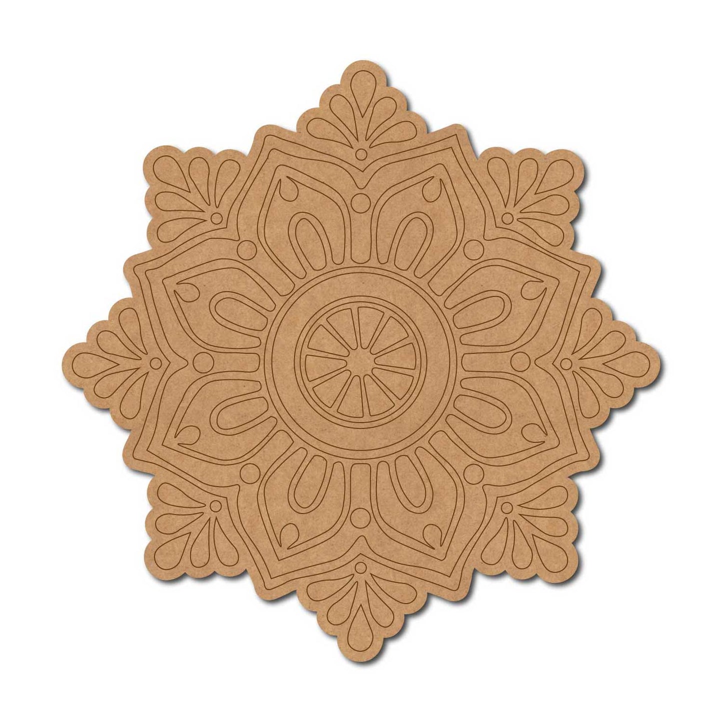 Mandala Pre Marked Base MDF Design 34