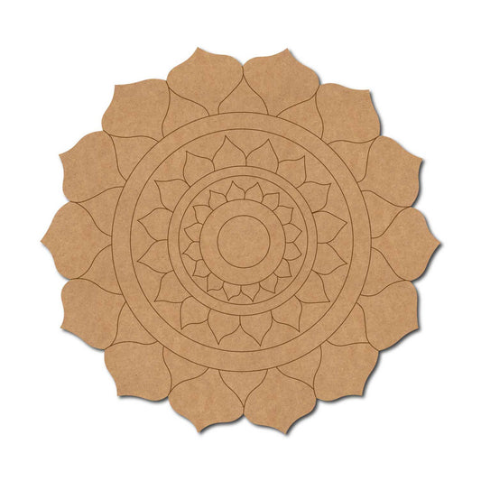 Mandala Pre Marked Base MDF Design 36