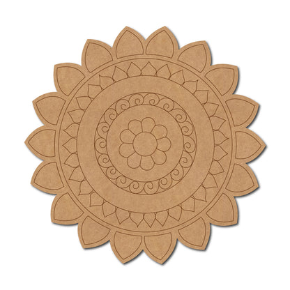 Mandala Pre Marked Base MDF Design 37