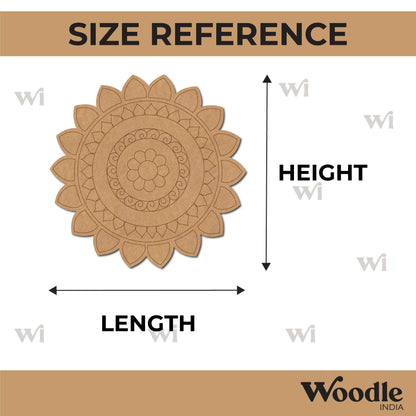 Mandala Pre Marked Base MDF Design 37