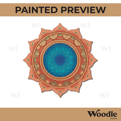 Mandala Pre Marked Base MDF Design 39
