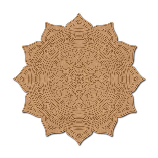 Mandala Pre Marked Base MDF Design 39