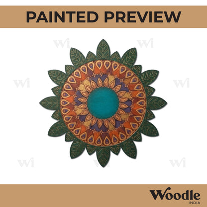 Mandala Pre Marked Base MDF Design 4