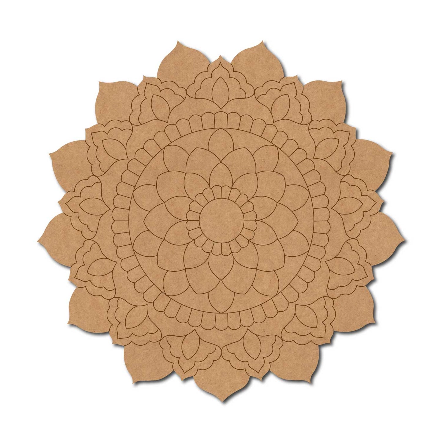 Mandala Pre Marked Base MDF Design 40