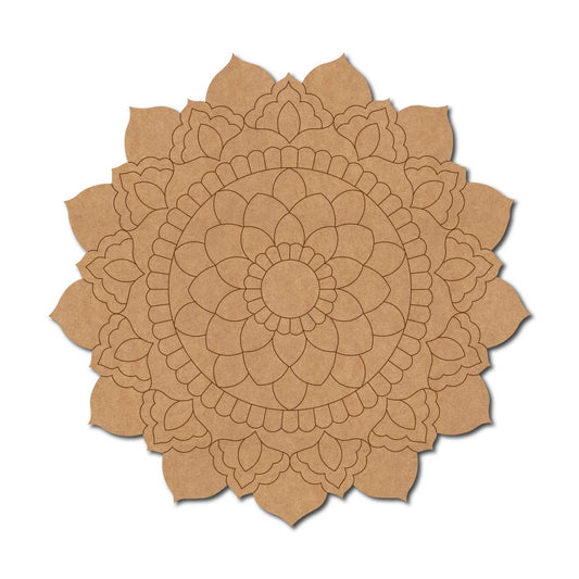 Mandala Pre Marked Base MDF Design 40