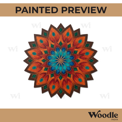 Mandala Pre Marked Base MDF Design 9