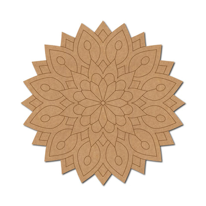 Mandala Pre Marked Base MDF Design 9