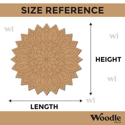 Mandala Pre Marked Base MDF Design 9