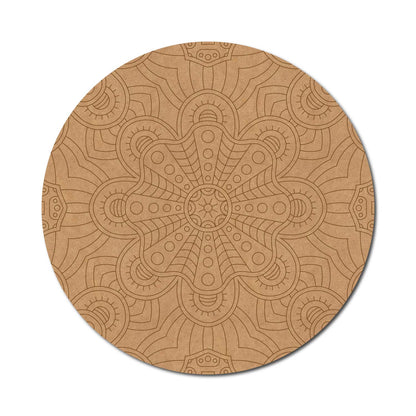 Mandala Pre Marked Round MDF Design 27
