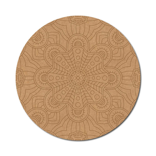 Mandala Pre Marked Round MDF Design 27
