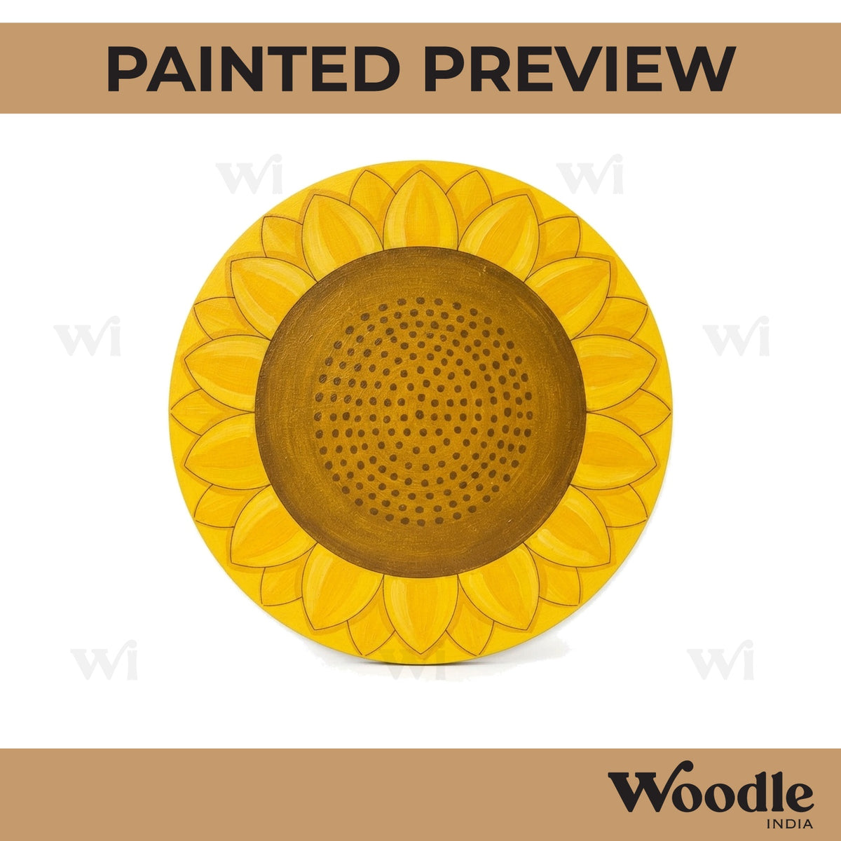 Mandala Pre Marked Round MDF Design 32