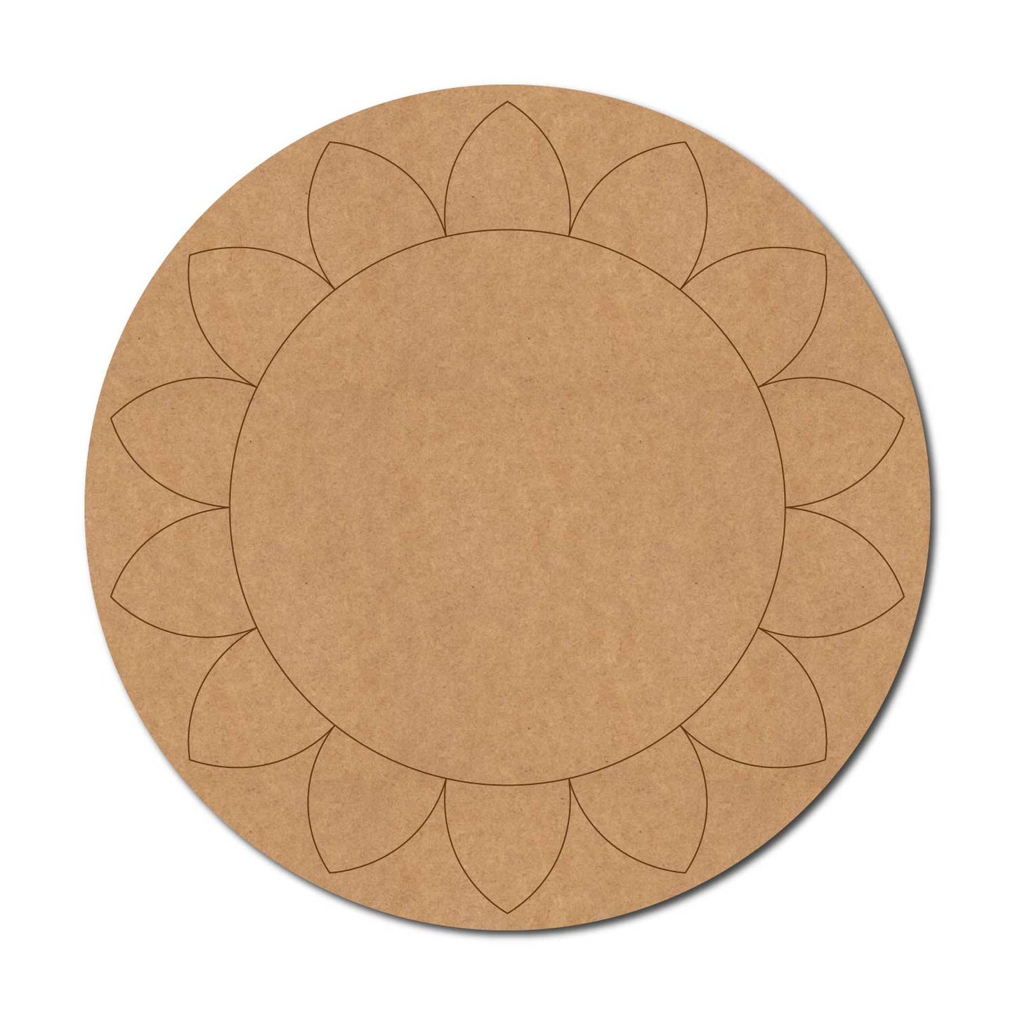 Mandala Pre Marked Round MDF Design 32