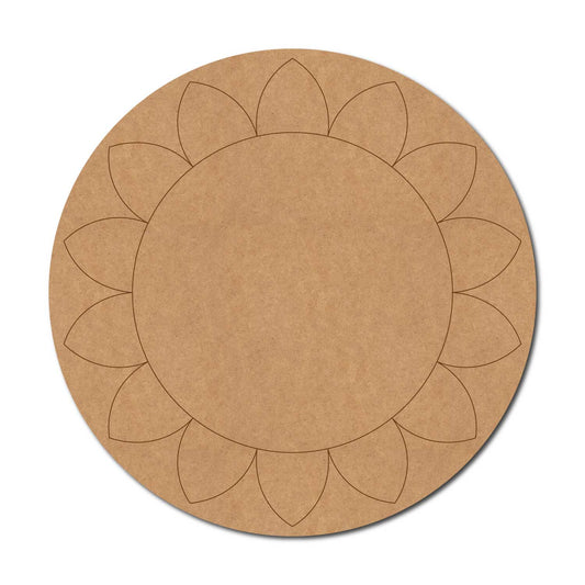 Mandala Pre Marked Round MDF Design 32