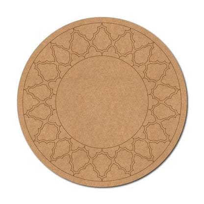 Mandala Pre Marked Round MDF Design 35