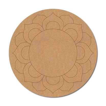 Mandala Pre Marked Round MDF Design 36