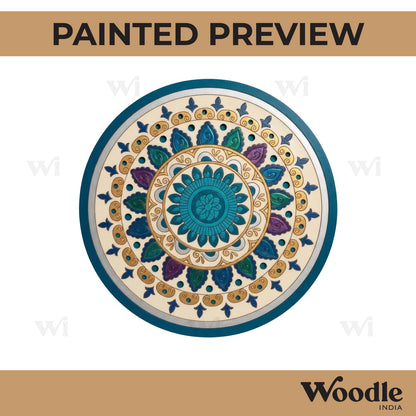 Mandala Pre Marked Round MDF Design 48