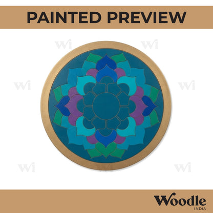 Mandala Pre Marked Round MDF Design 54