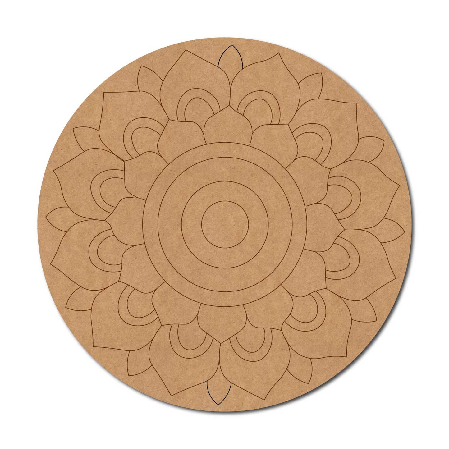 Mandala Pre Marked Round MDF Design 59
