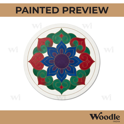 Mandala Pre Marked Round MDF Design 81