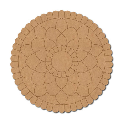 Mandala Pre Marked Round MDF Design 99