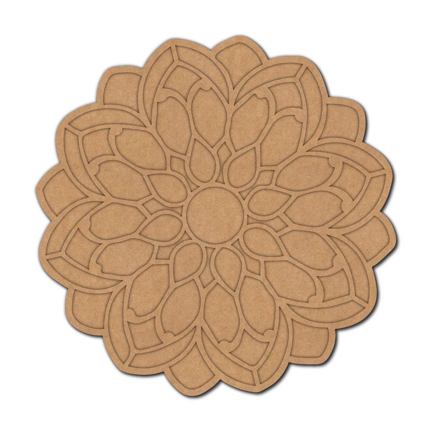 Mandala Reusable Rangoli Base MDF Design 10